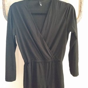 Long sleeve romper